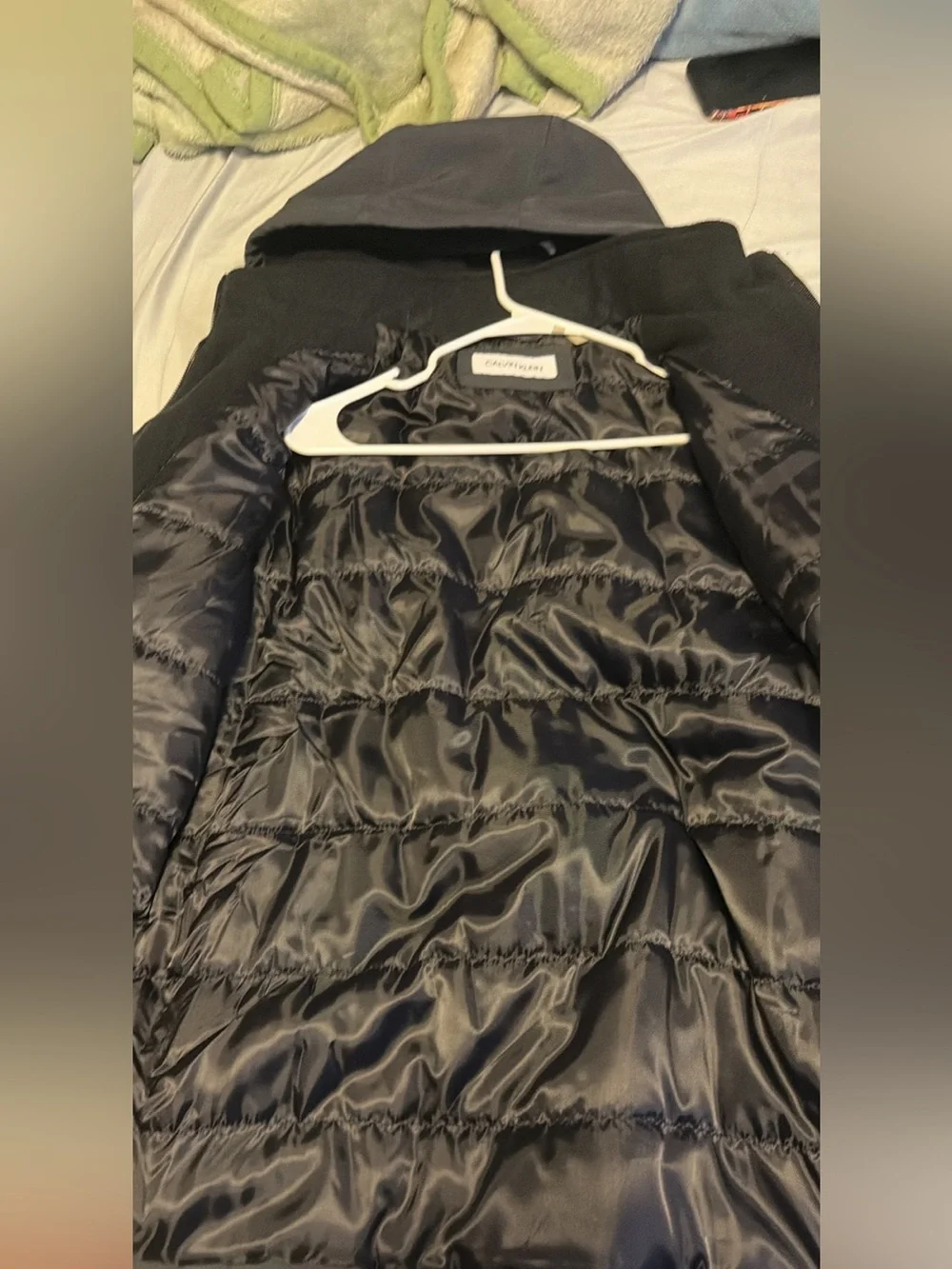NWOT Calvin Klein Infinite Stretch Jacket Polar Fleece Bib Iron⁠